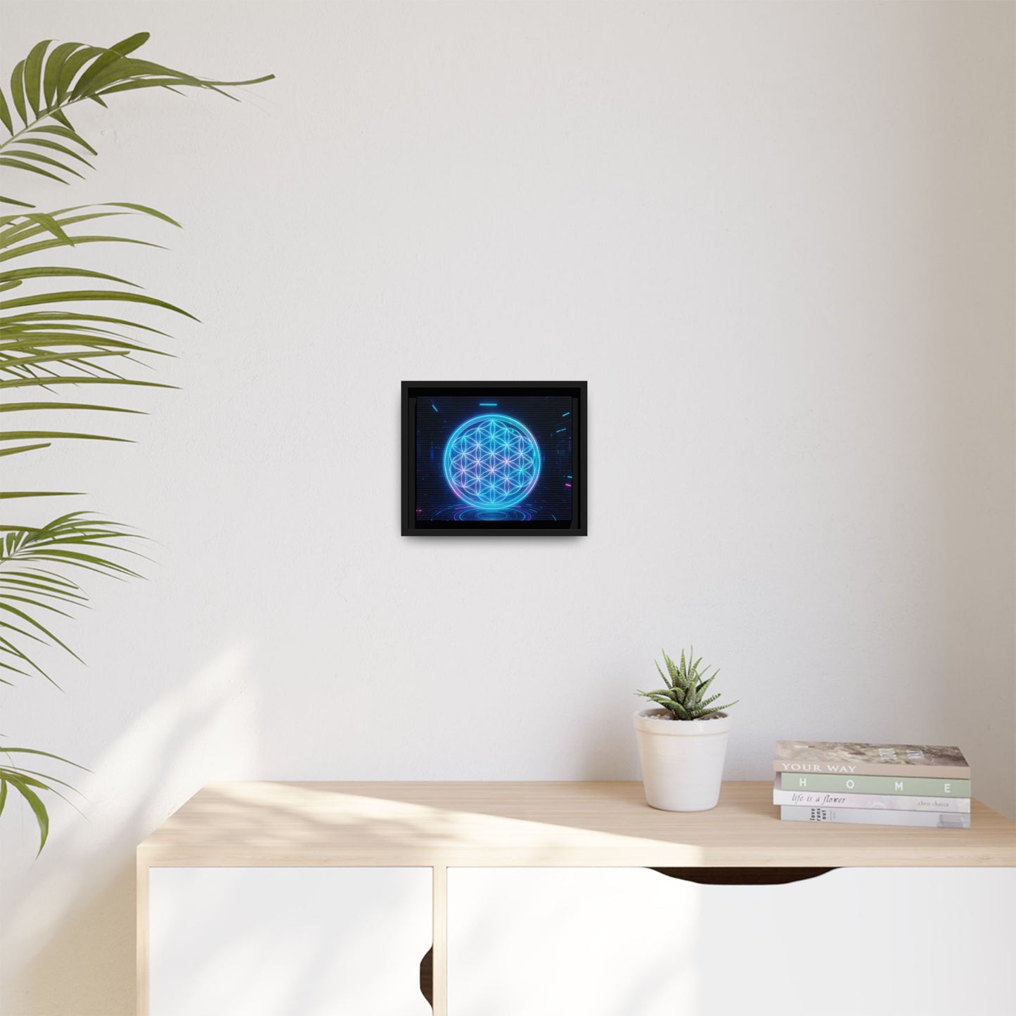Flower of life canvas art