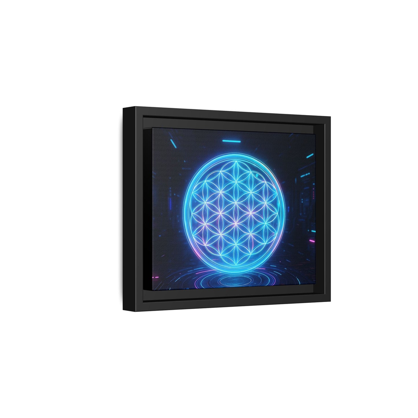 Flower of life canvas art