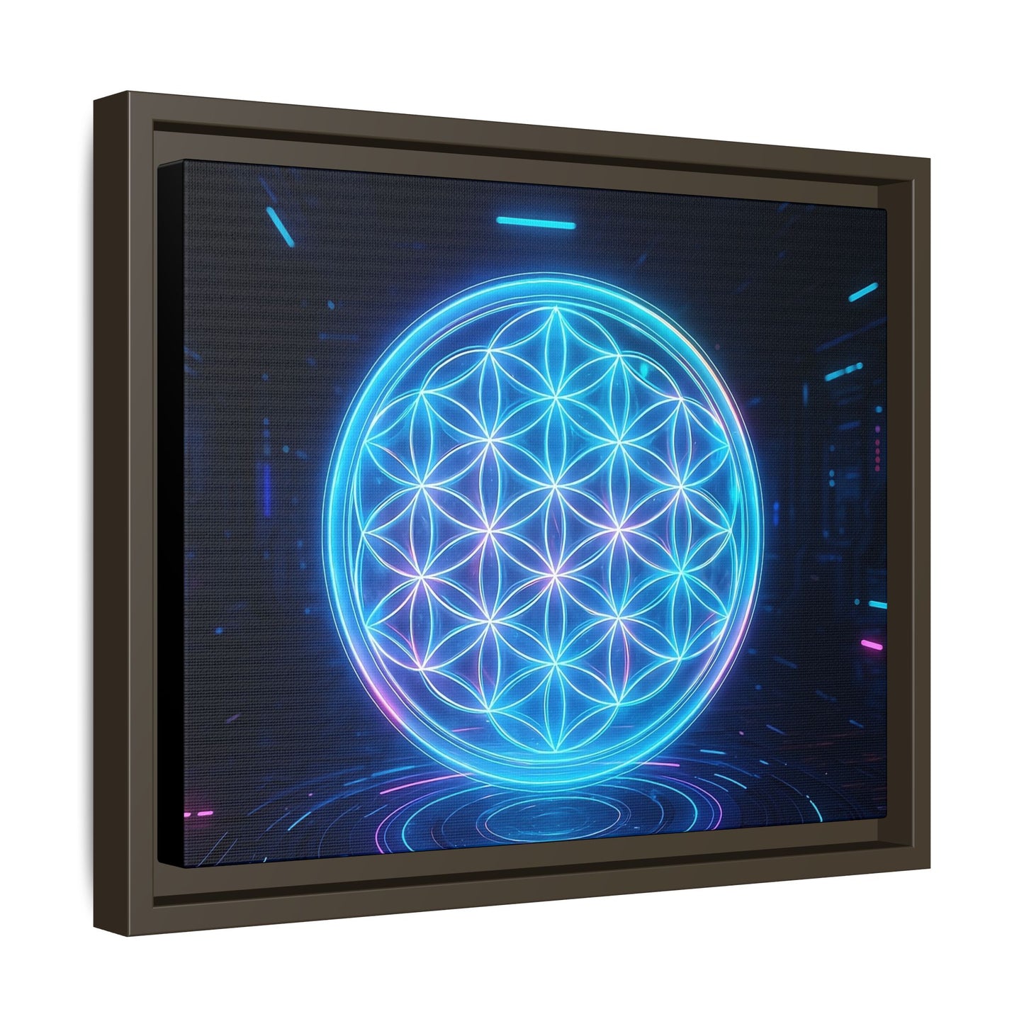 Flower of life canvas art