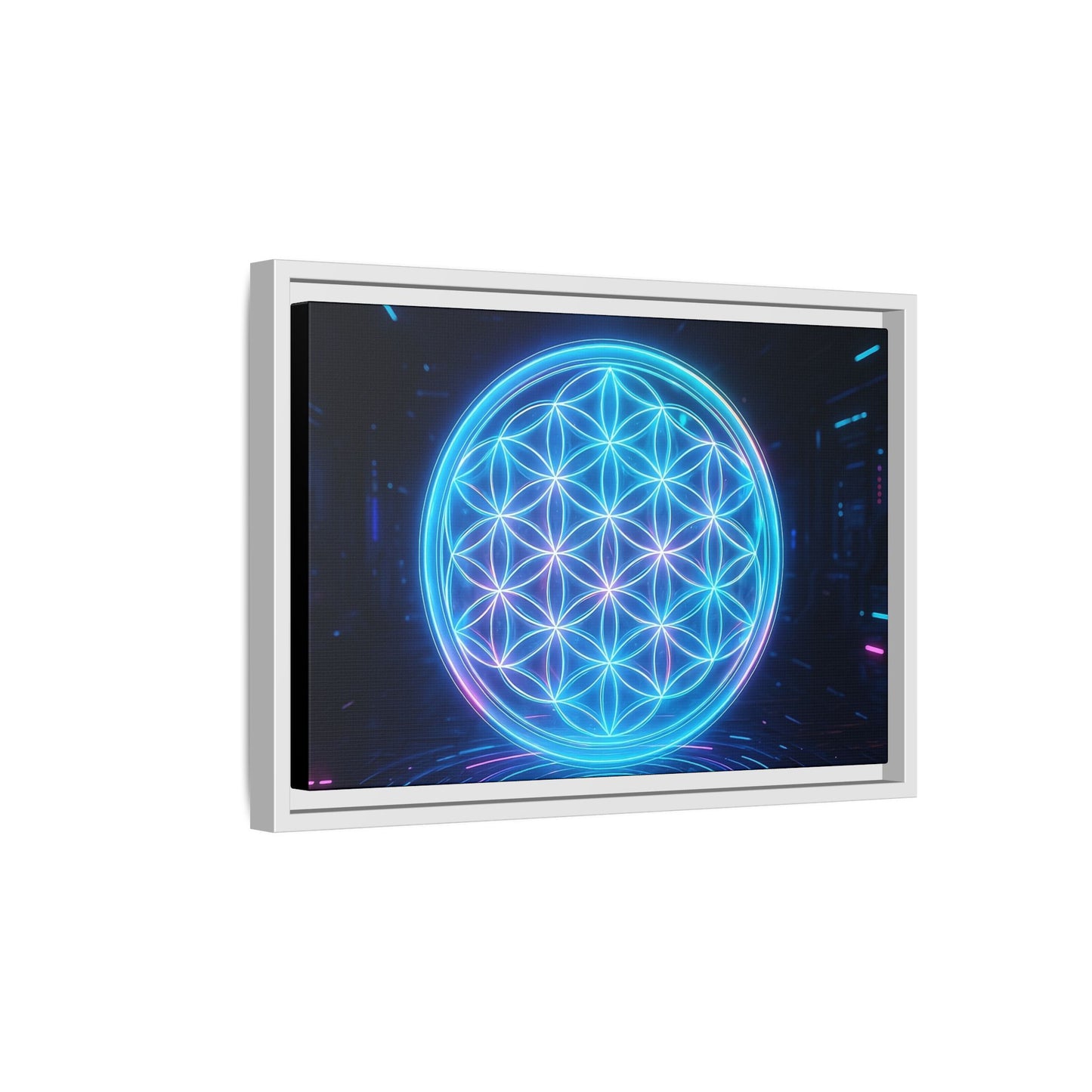 Flower of life canvas art