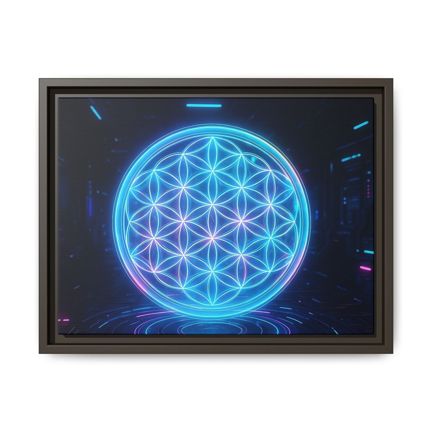 Flower of life canvas art