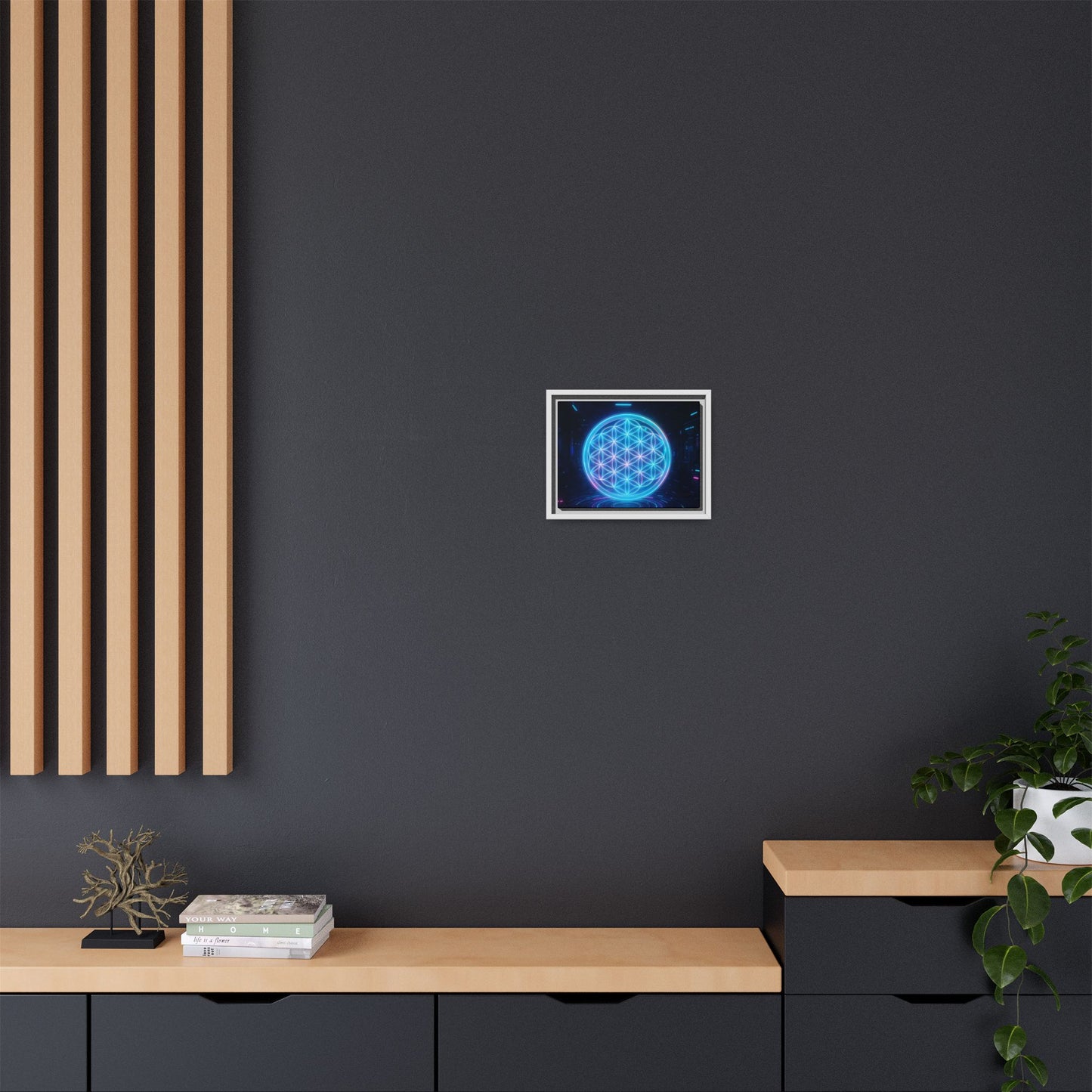 Flower of life canvas art