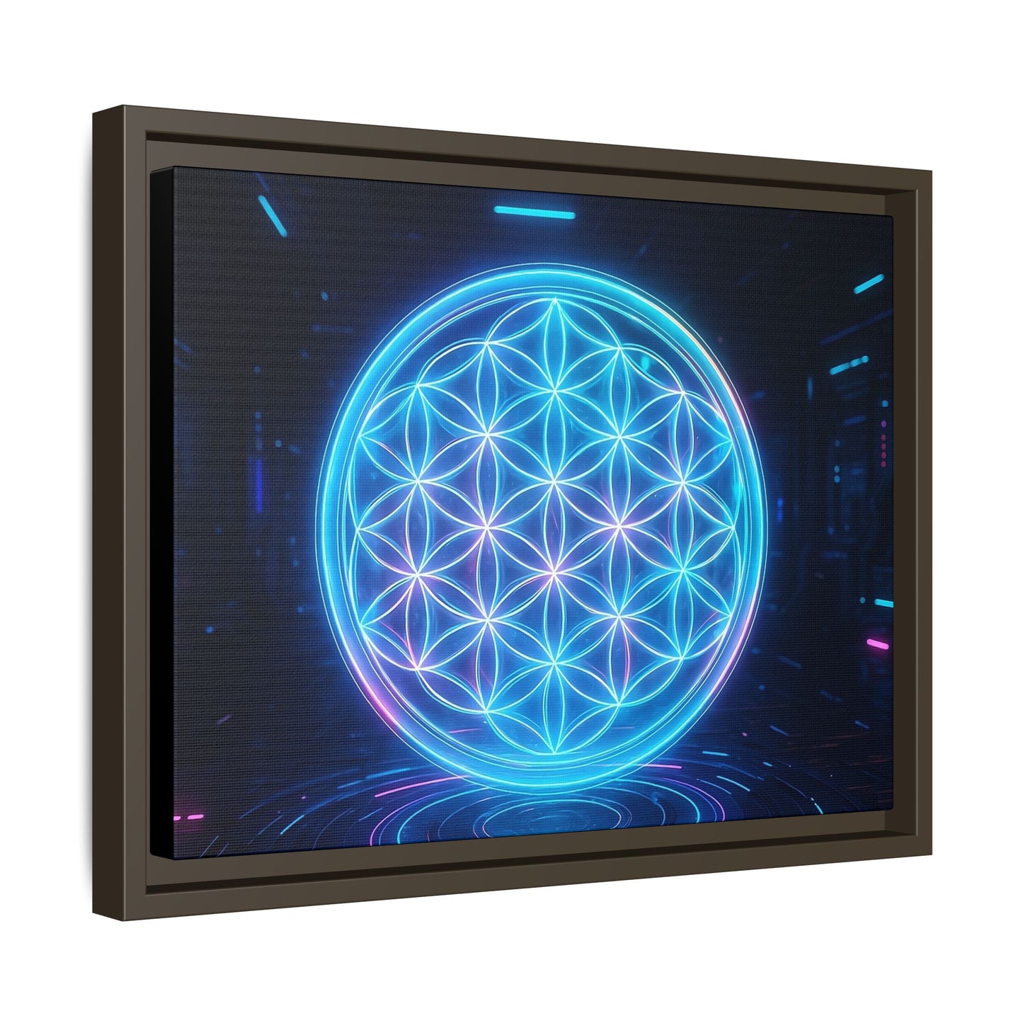 Flower of life canvas art