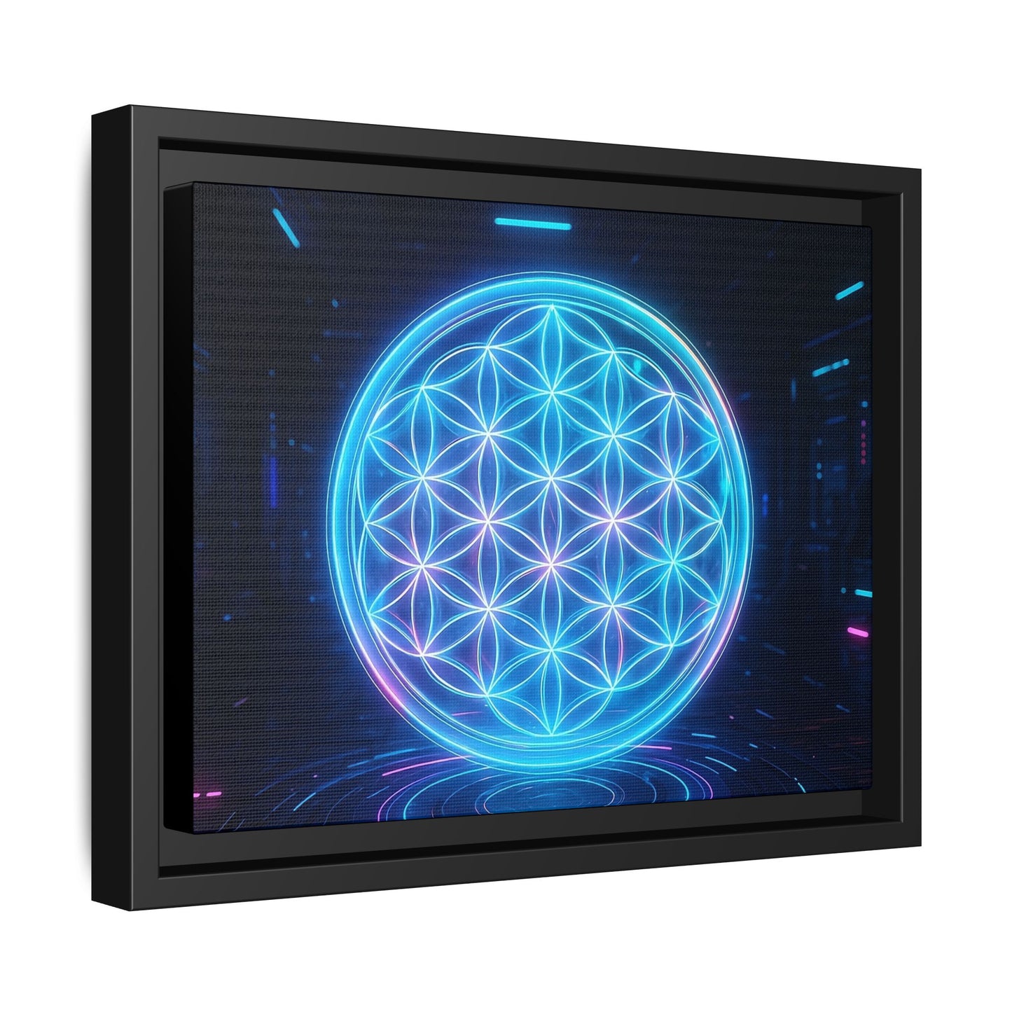 Flower of life canvas art