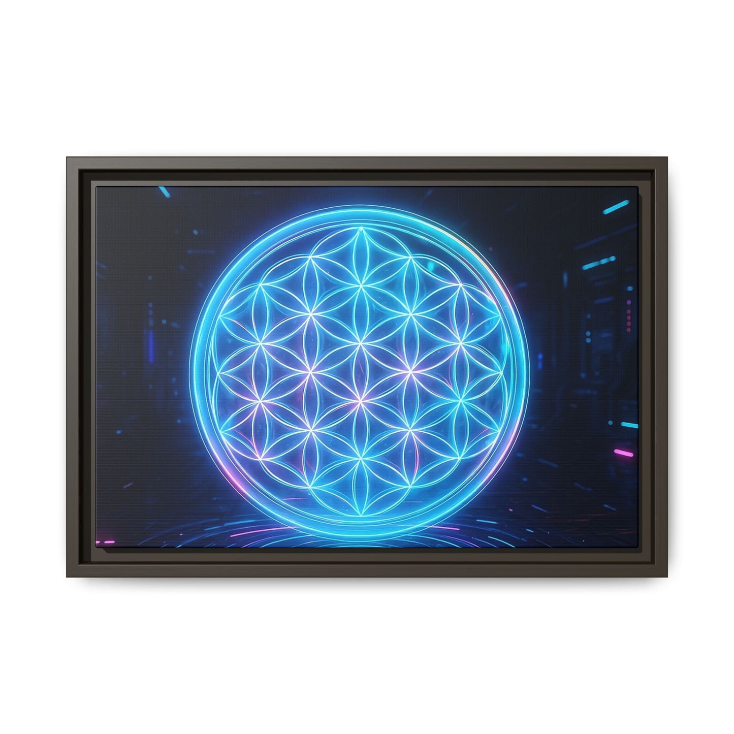 Flower of life canvas art