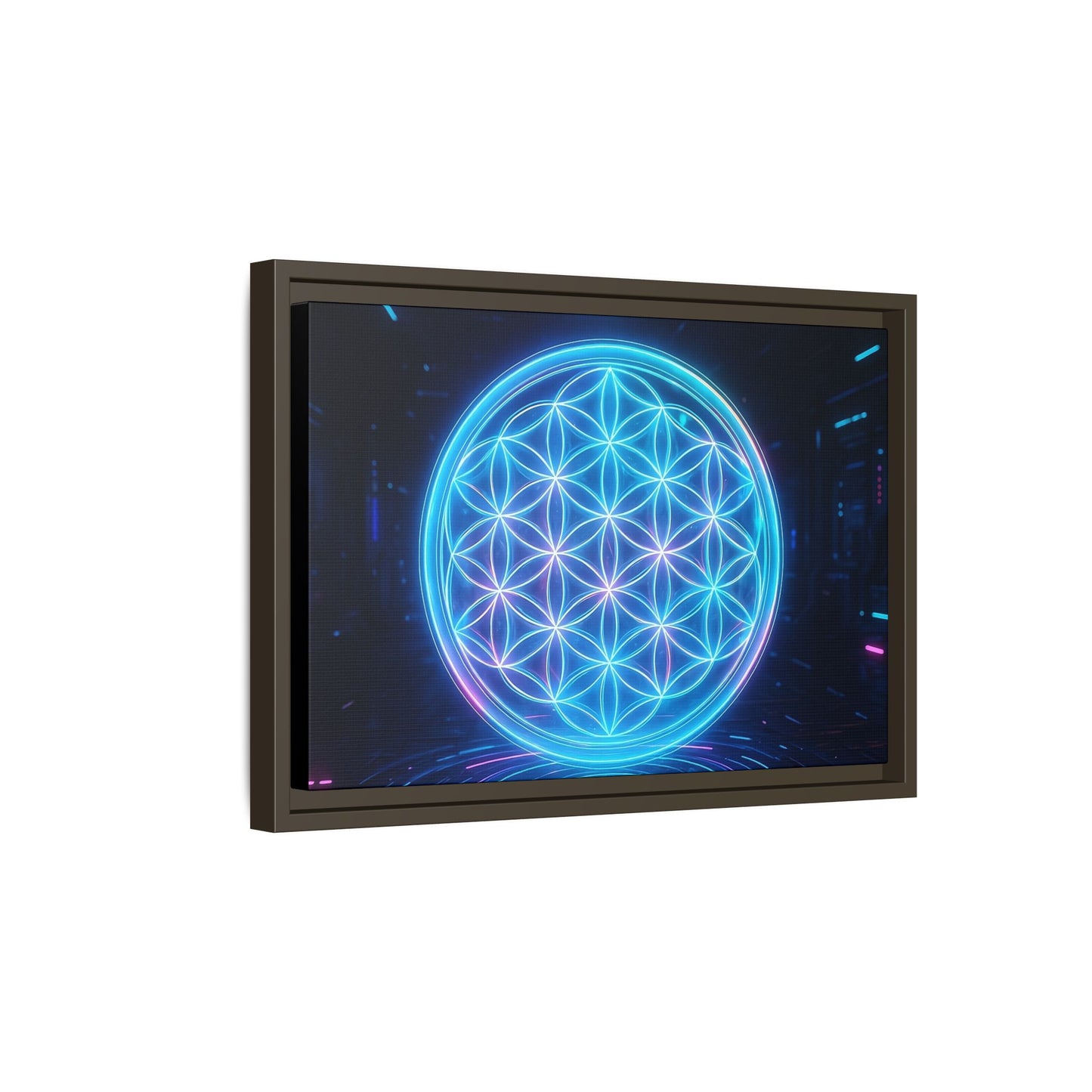 Flower of life canvas art