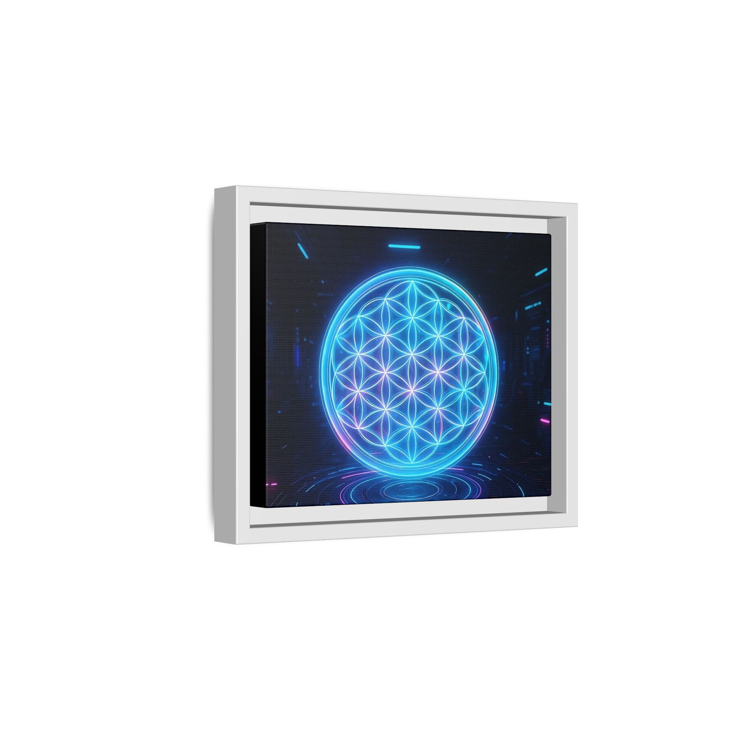 Flower of life canvas art