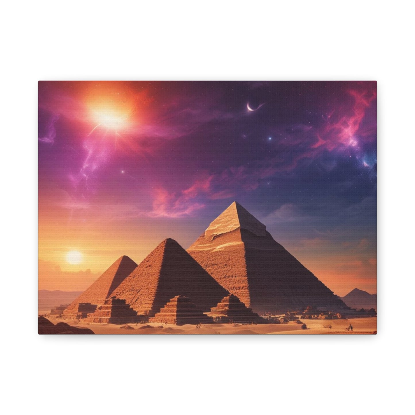 Ancient Egyptian Pyramid Canvas