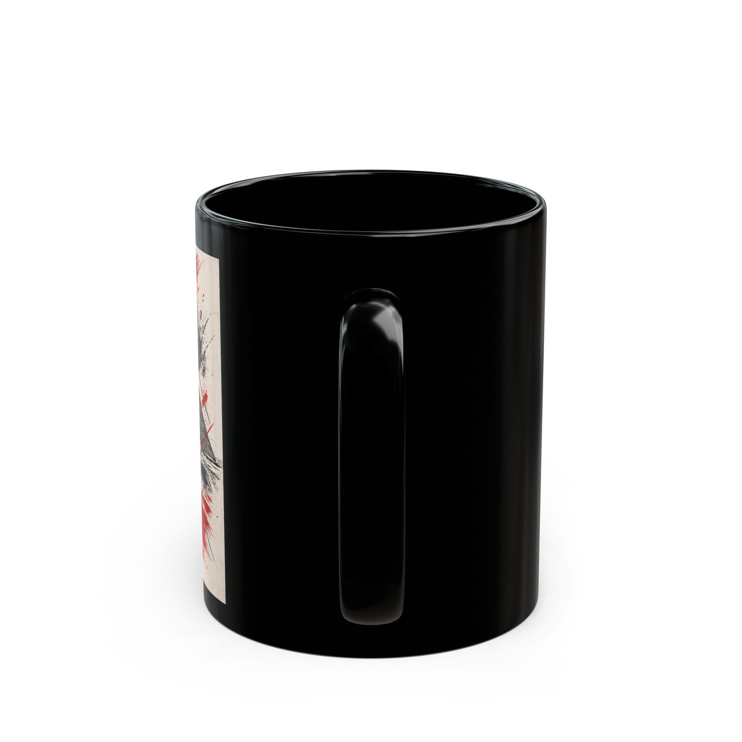 Artistic Black Pyramid mug